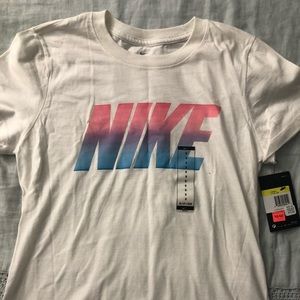 Nike white tee